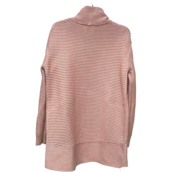 Vince Camuto Soft Knit Dusty Rose Cowl Neck Sweater Oversized Size Small - Picture 2 of 10